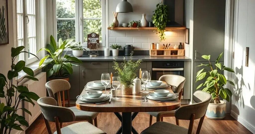 decoração de cozinha pequena