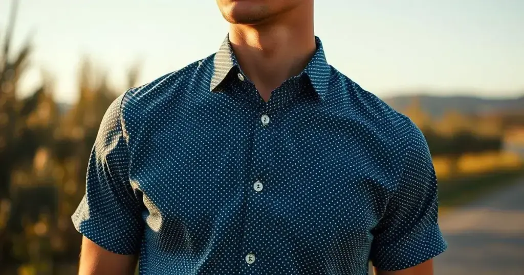 camisa de linho masculina