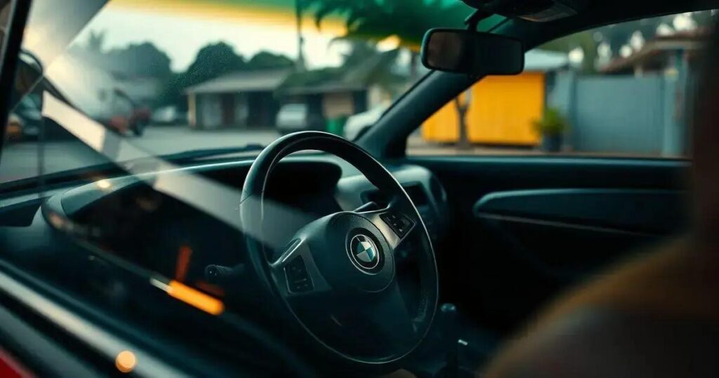 cheiro de gasolina no carro