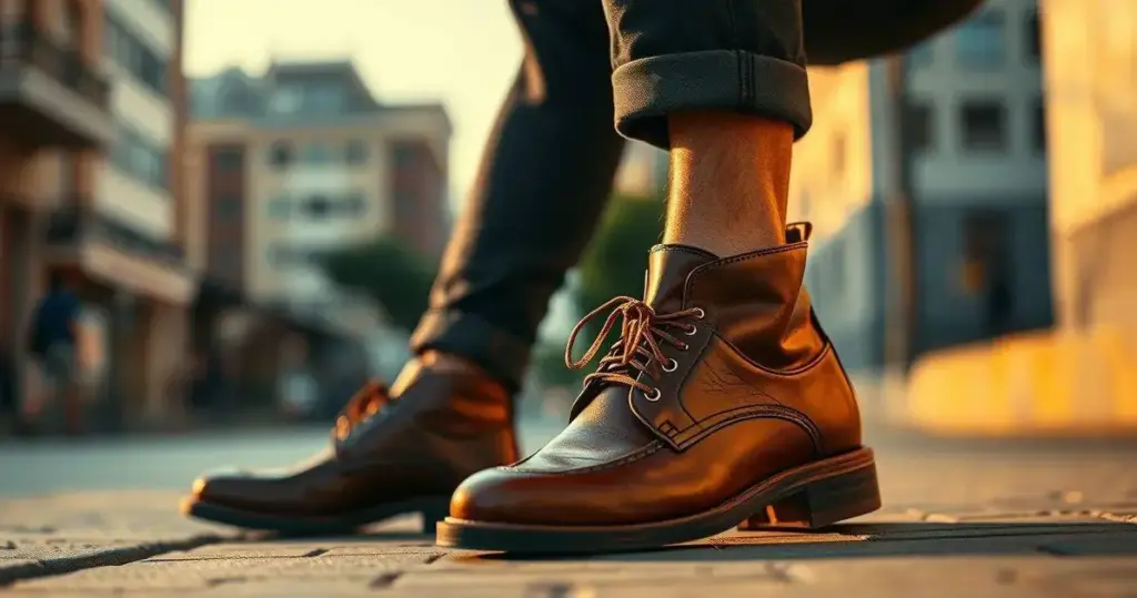 como combinar sapato marrom masculino