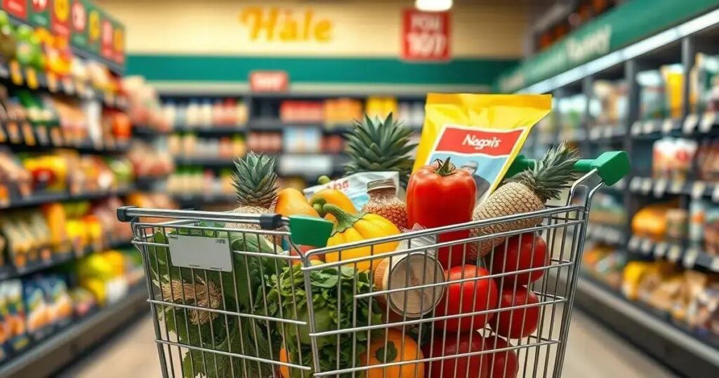 compras de supermercado econômicas