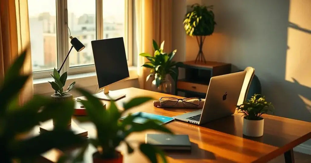 decoração de home office