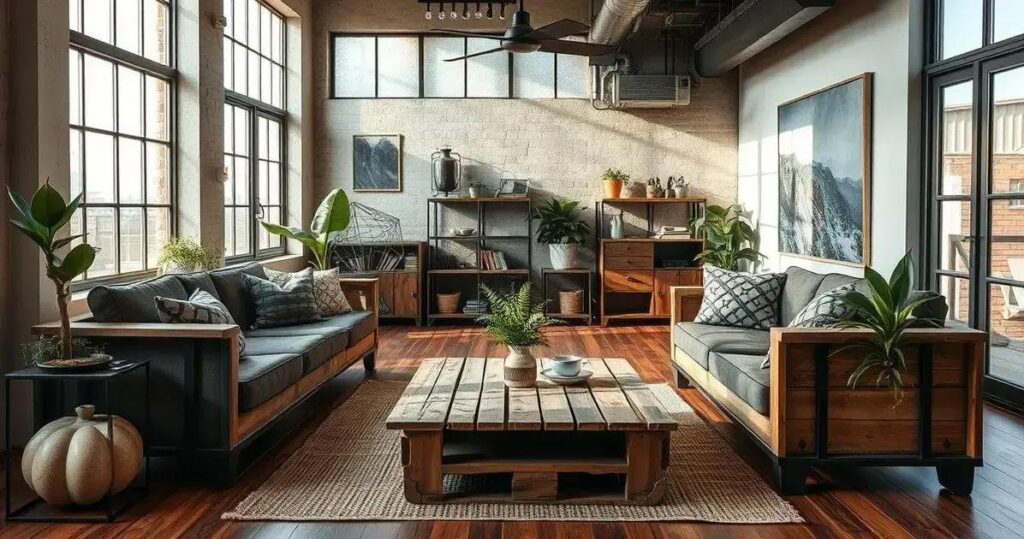 estilo de decoração industrial
