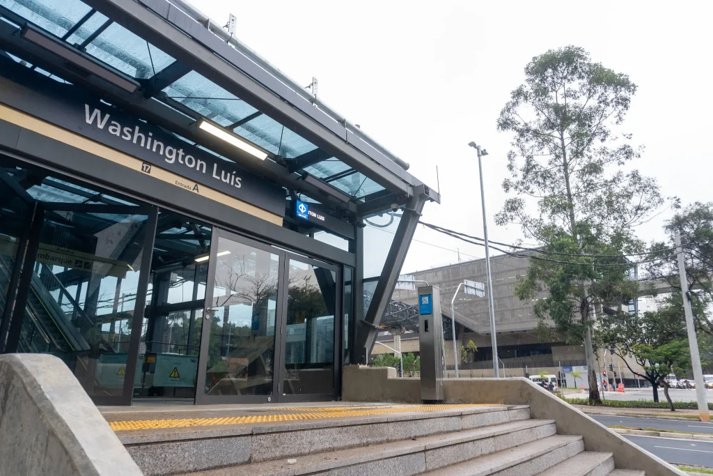Operação Inovadora da Linha 17-Ouro do Metrô de São Paulo Crédito: O funcionamento segue inicialmente em operação transitória, de segunda a sexta, das 10h às 15h, com entrada gratuita Foto: Divulgação/Governo de SP