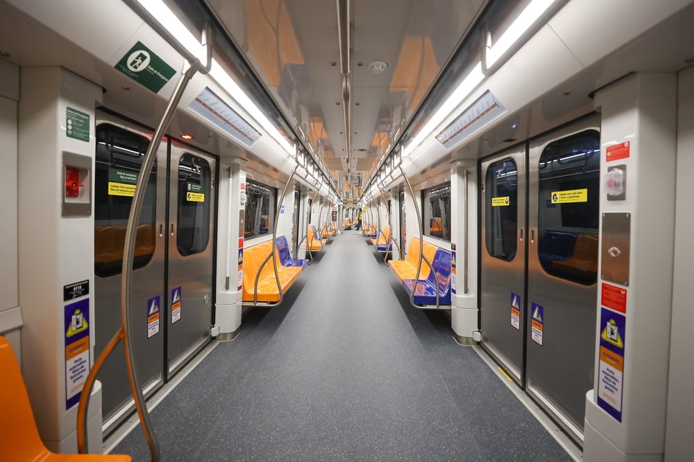 Trens da Linha 6-Laranja do Metrô de São Paulo Ganham Capacidade Ampliada Crédito: Governo de São Paulo/Divulgação