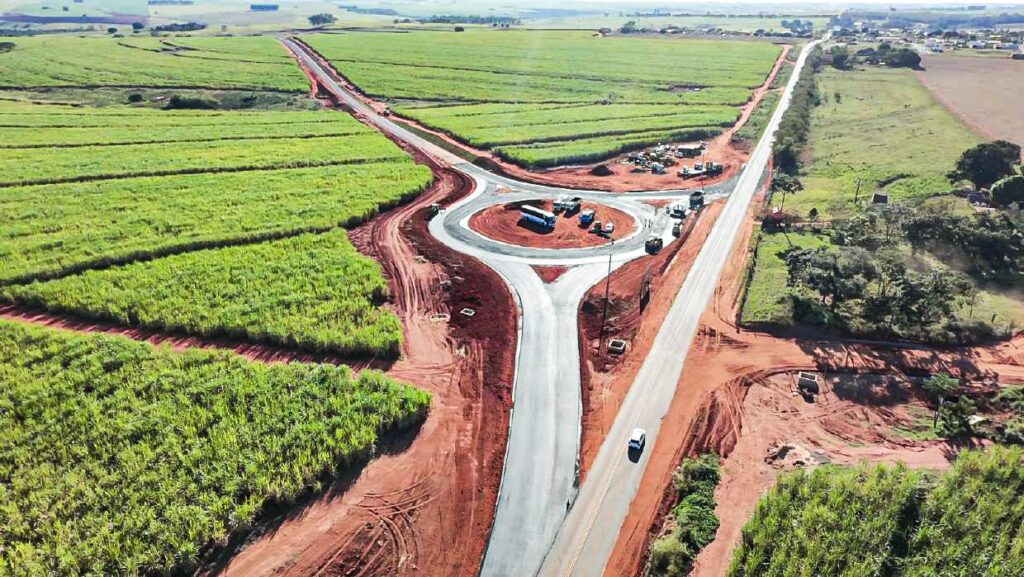 Governo de SP Moderniza Rotatórias com Investimento de R$ 39,6 Milhões Crédito: DER-SP)